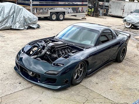 The FD3S was a small nimble sports. . Ls swap rx7